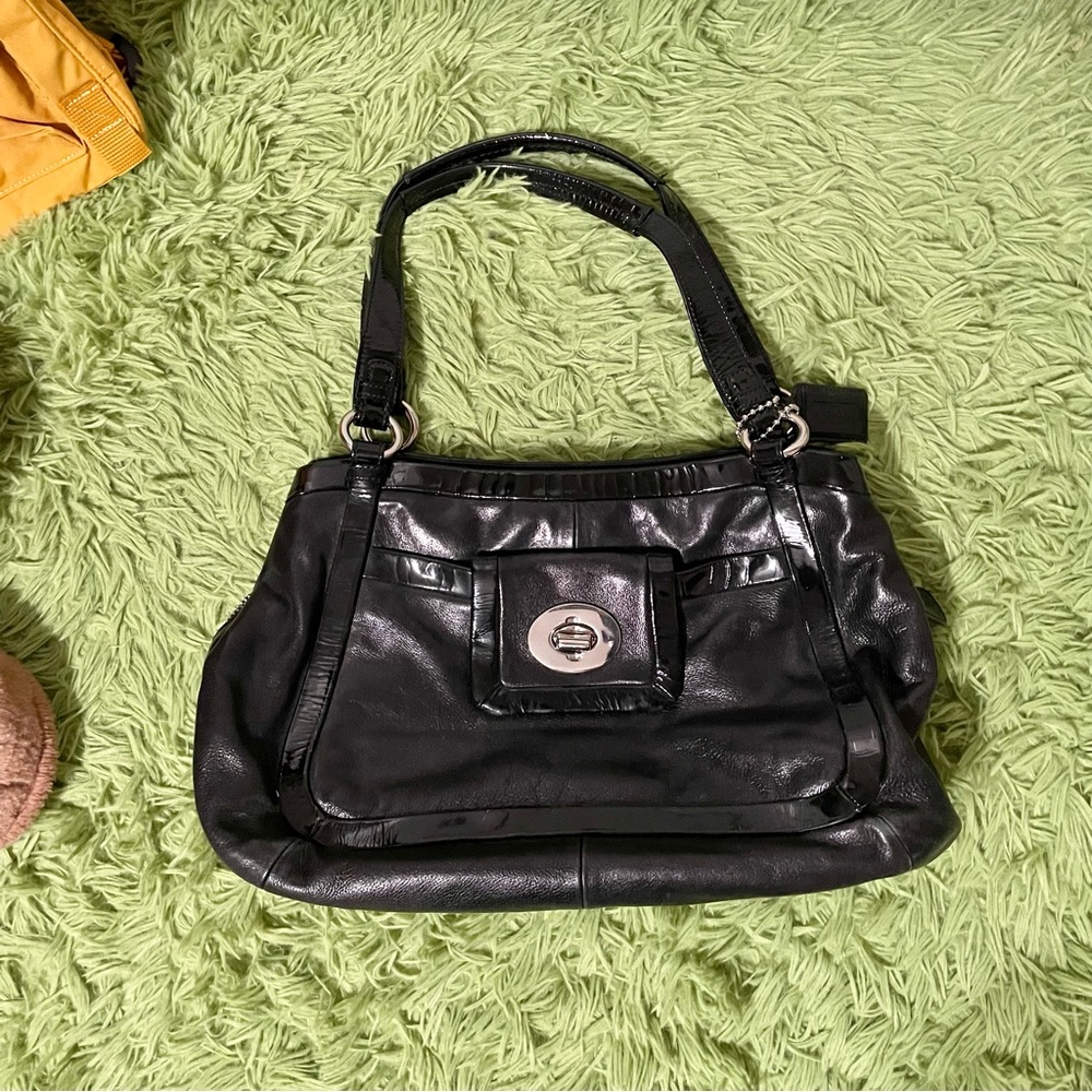 Black Coach Handbag